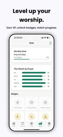 Pray on Time: Salah & Qibla iPhone screenshot
