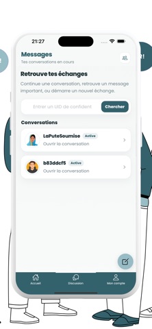 Confidens - Partagez librement screenshot