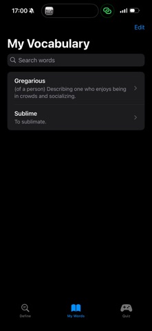 VocabMe screenshot