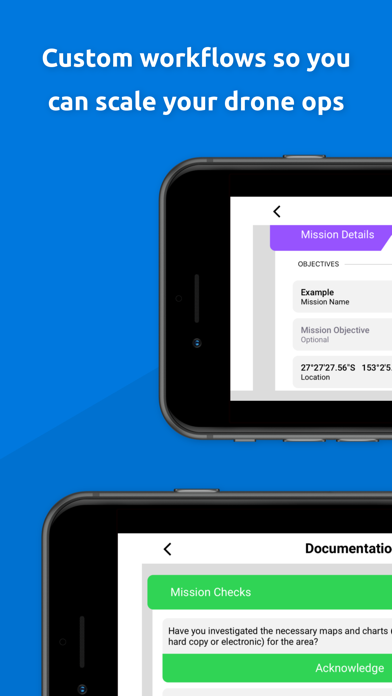 FlyFreely Field App Screenshot