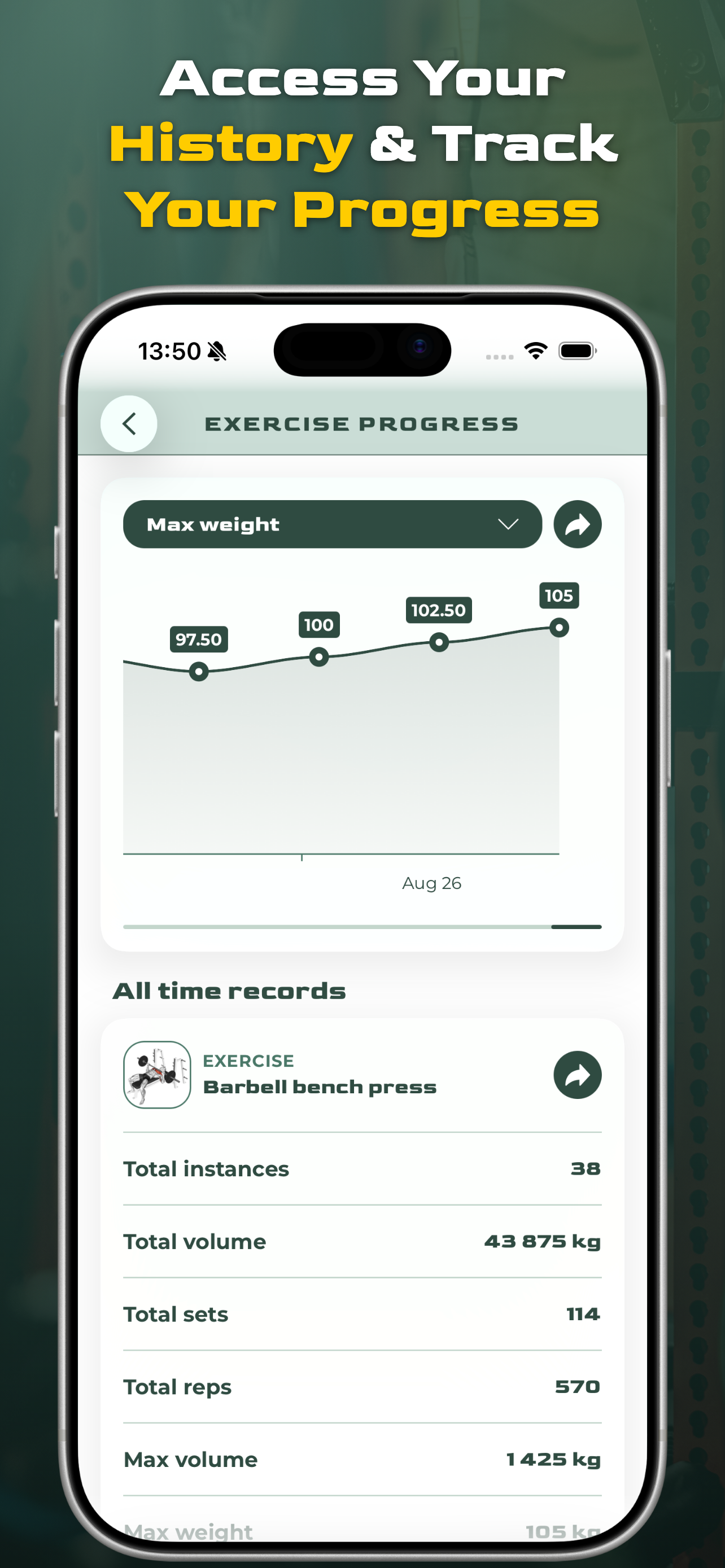 Virtus Athlete Gym Workout Log screenshot 7