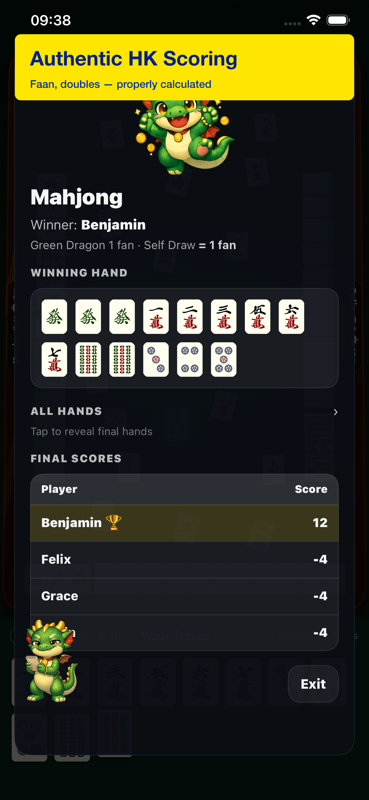 Hong Kong Mahjong screenshot 5