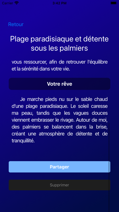 Mirage - Dream analyzer Screenshot