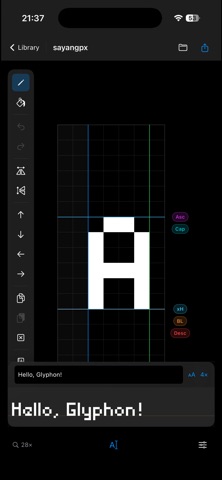 Glyphon screenshot