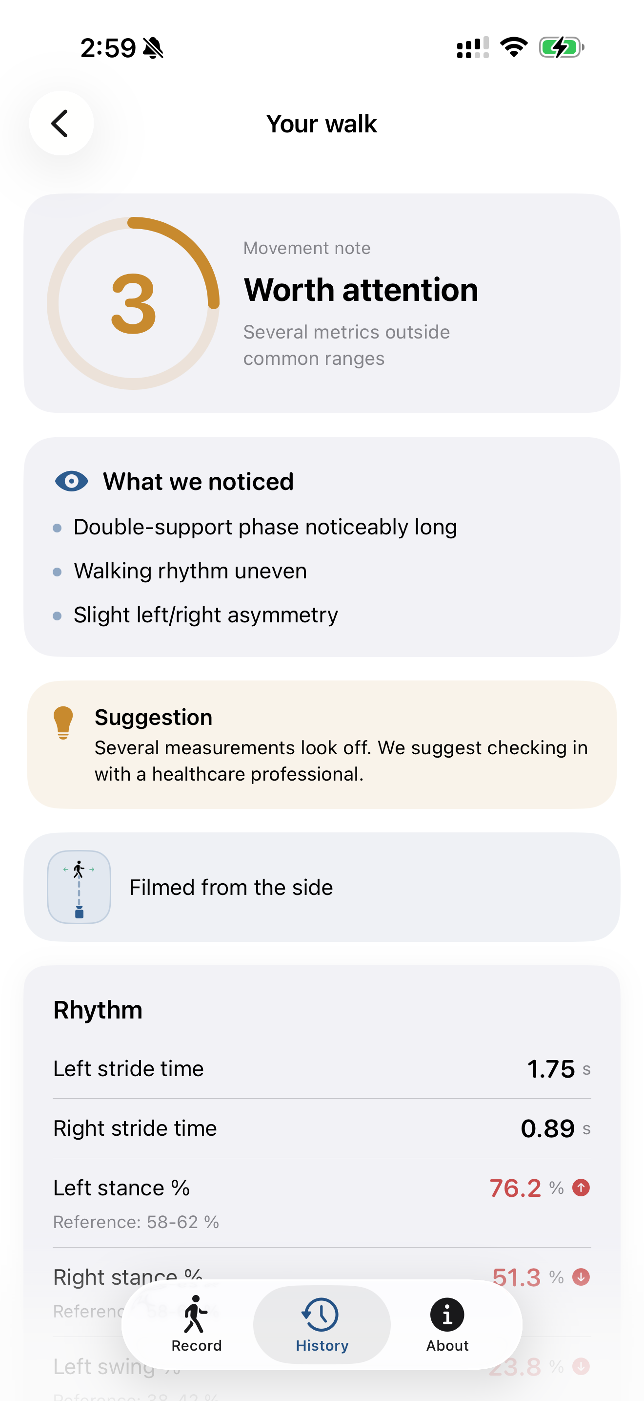 StrideMirror screenshot 4