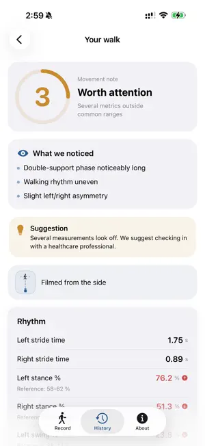 StrideMirror screenshot 4