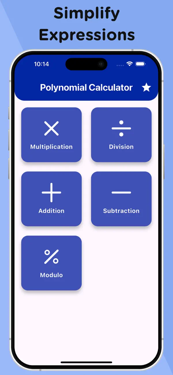 Screenshot #3 pour Polynomial Calculator