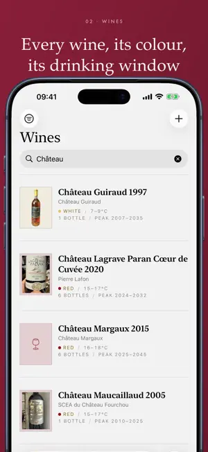 Vinum - wine cellar screenshot 2