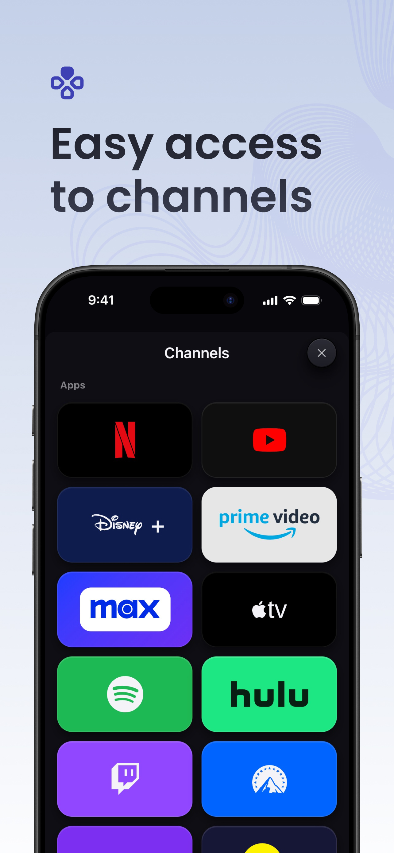 Universal TV ‣ Remote Control