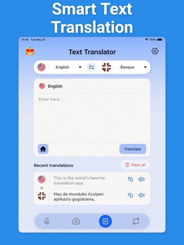 Basque Translator & More + iPad screenshot
