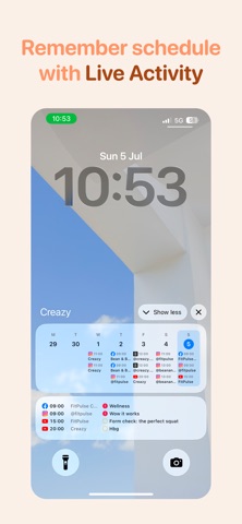 Creazy: Organize Content Plan Screenshot 4 of 5