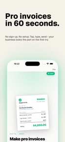 Invoice Maker: AI PDF Billing screenshot