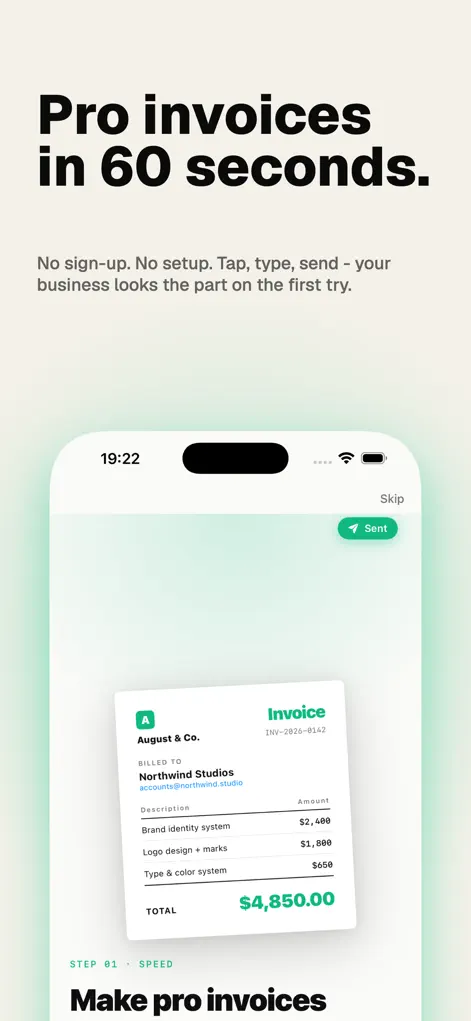 Invoice Maker: AI PDF Billing - Business App | MWM