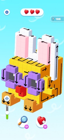Arrow Block 3D - Escape Puzzle iPhone screenshot