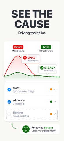 Stedi: Food & Blood Sugar screenshot