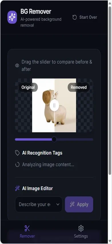 AiRemova screenshot 2