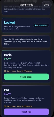 Zora AI Screenshot 2 of 3