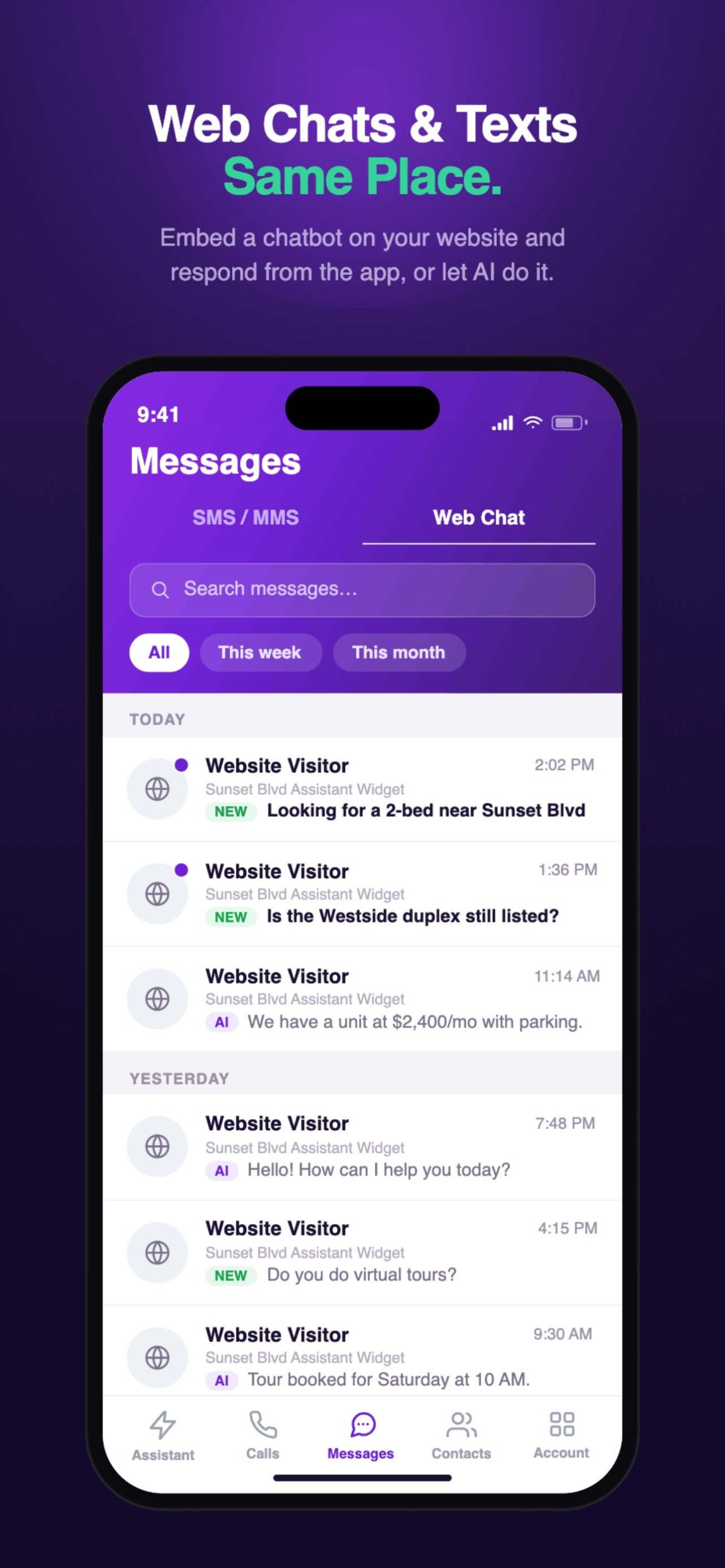 Fast Response AI Receptionist