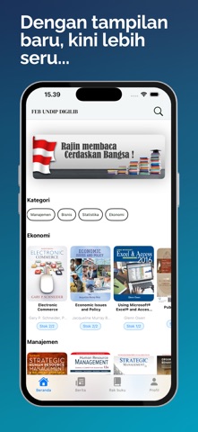 FEB UNDIP DIGILIB iPhone screenshot 2