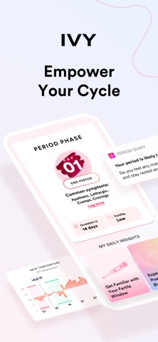 IVY Period & Pregnancy Tracker screenshot