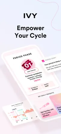 IVY Period & Pregnancy Tracker: Screenshot 1 von 10