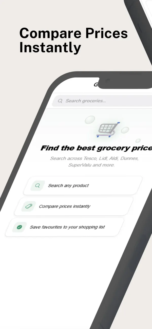 Screenshot #1 pour Grocery Compare Ireland