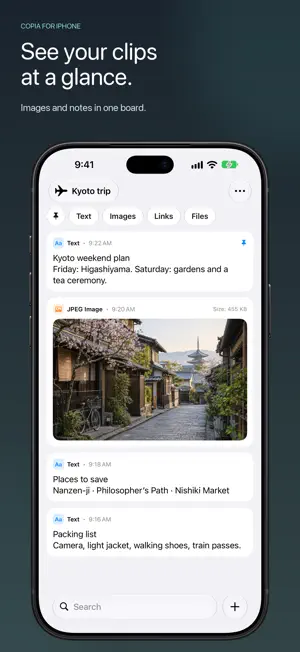 Copia: Clipboard Manager screenshot 3