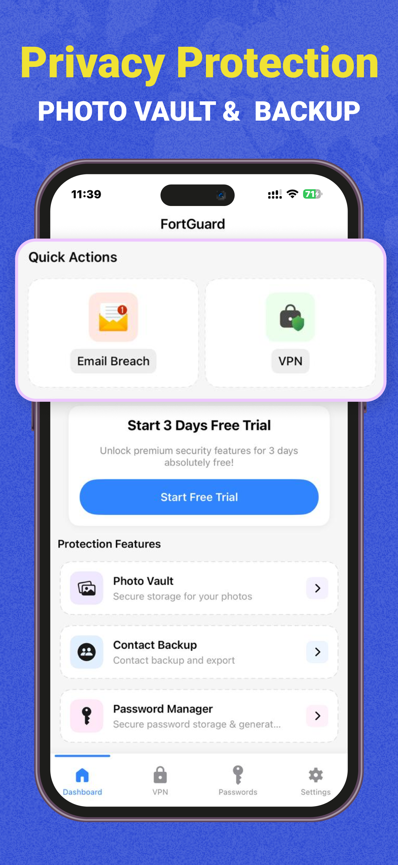VPN Pro :FortGuard screenshot 5