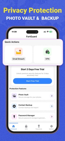 VPN Shield App :FortGuard iPhone screenshot