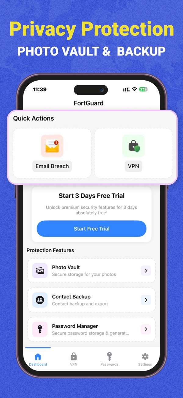 FortGuard: VPN Shield App screenshot 5
