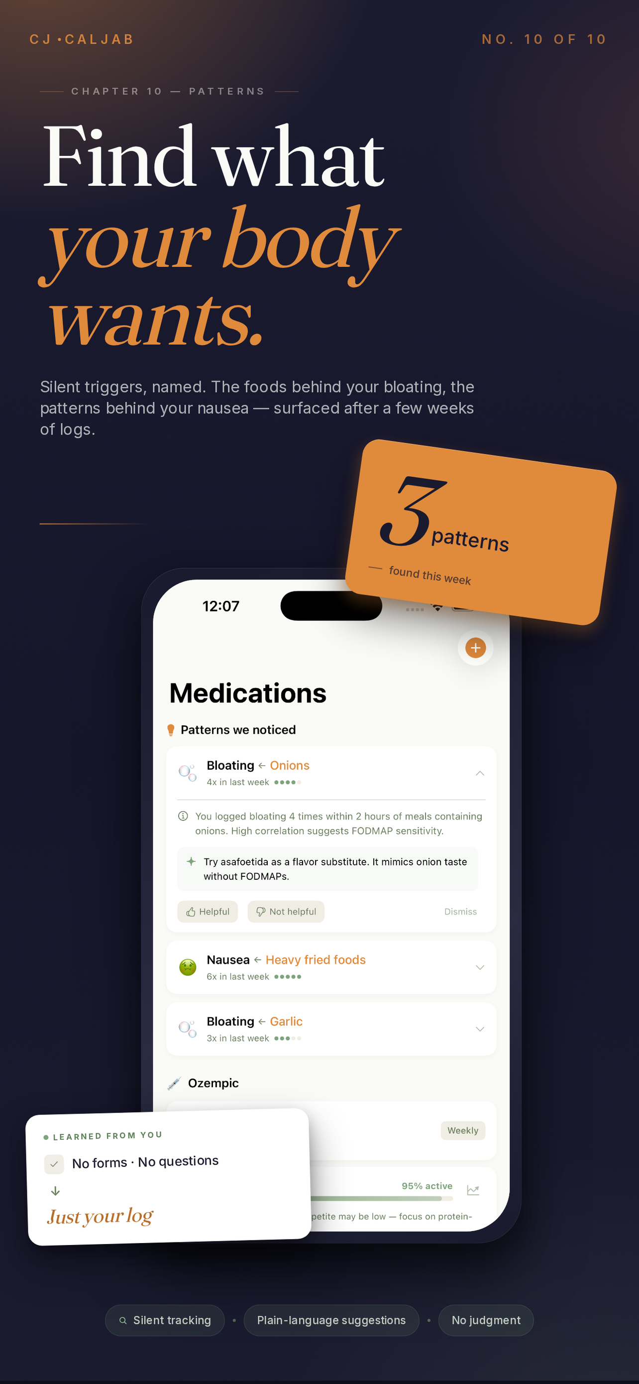 CalJab: Shot & Calorie Tracker