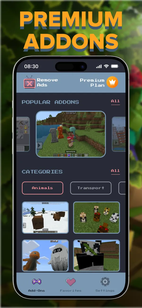 Screenshot #1 pour Curseforge Add-Ons for MCPE