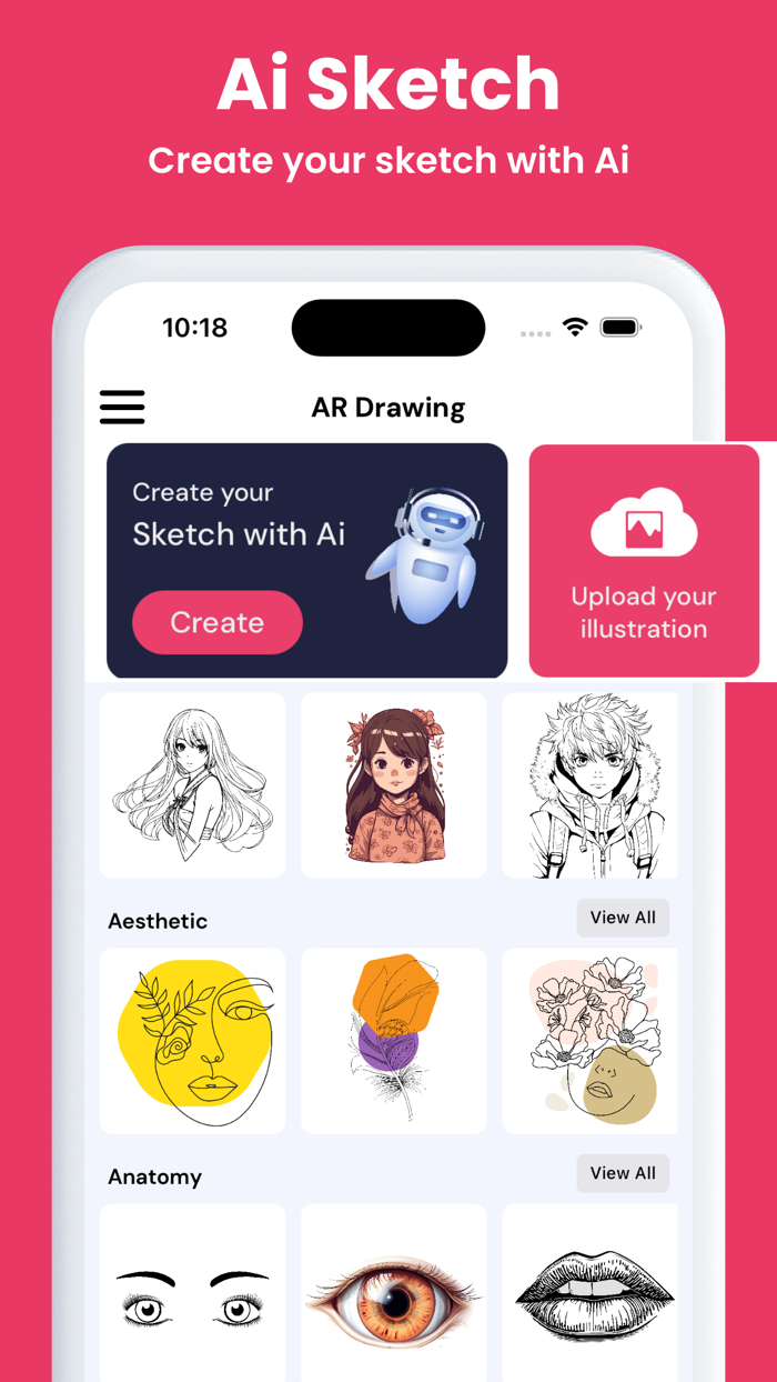 Ar繪圖魔法素描