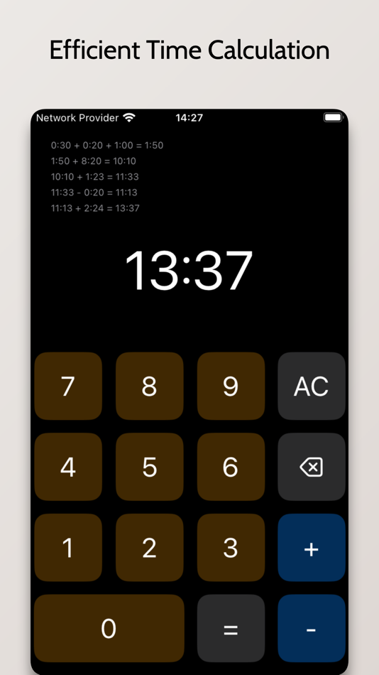 #1. Hours & Minutes Calculator Pro (iOS) 由: Gustav Gutsche
