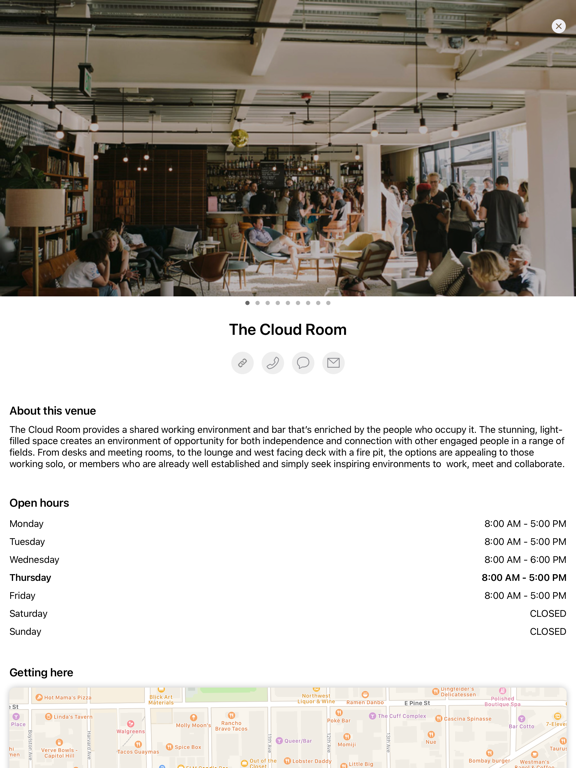 The Cloud Room iPad screenshot 6 - Productivity app