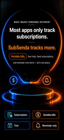 SubSenda: Subscription Tracker screenshot