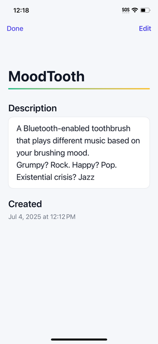 Idea – Notes & Quick Capture Screenshot 6 of 7