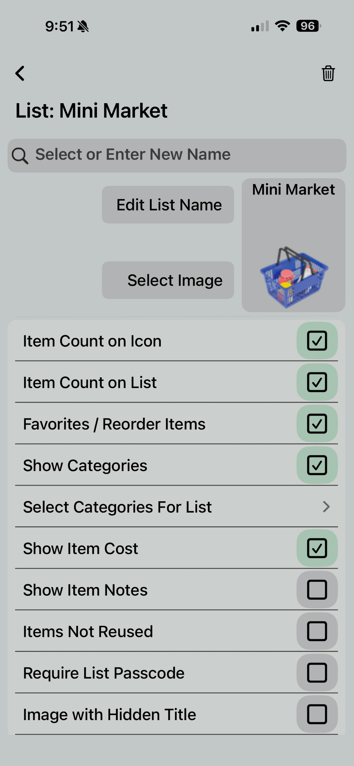 proLists