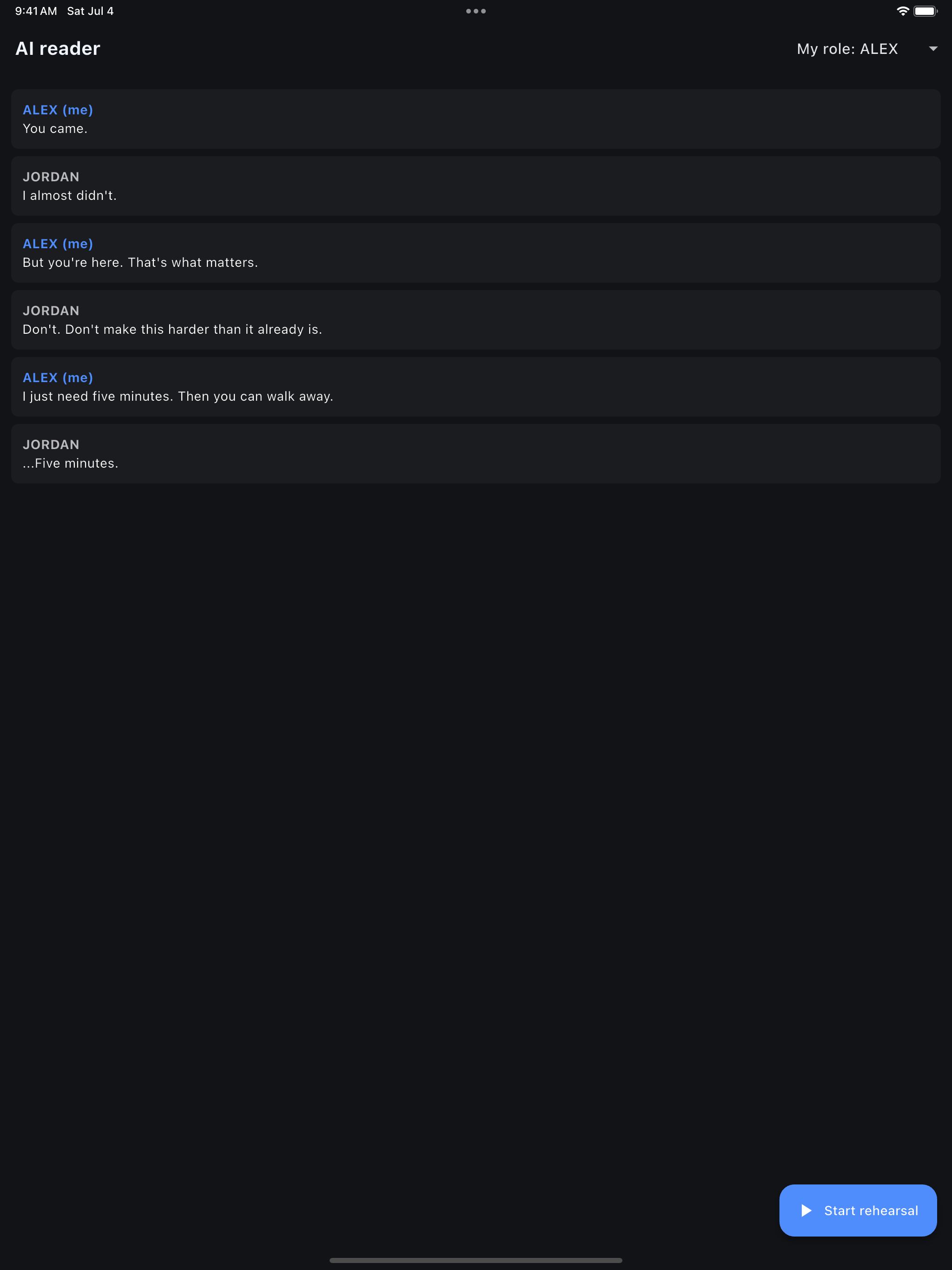 LinePrompter screenshot 5