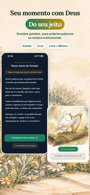OraChave: Oração Diária e Foco screenshot 4 of 8