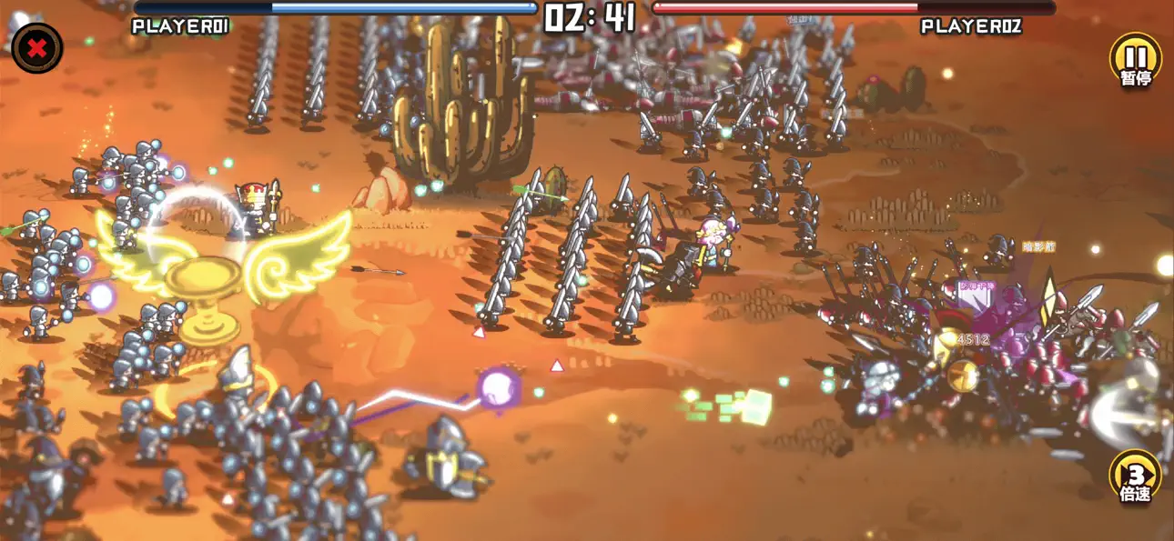Mini Warriors Reborn! Hack screenshot 2 - iOS game interface