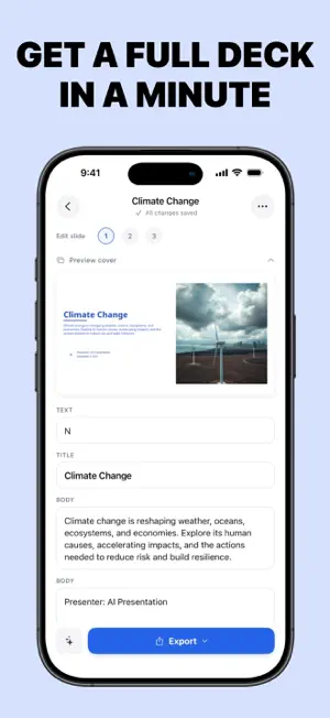 AI Presentation Maker: AISlide screenshot 3