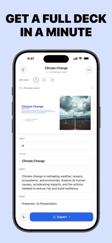 AI Presentation Maker: AISlide Screenshot 3 of 8