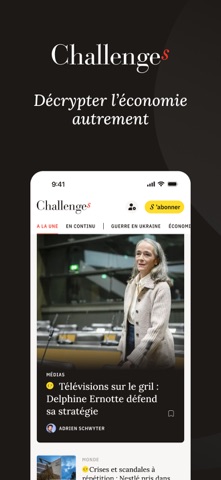 Challenges : éco & business app screenshot