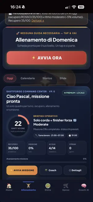 ShiftForge: Shift Work Fitness screenshot 1