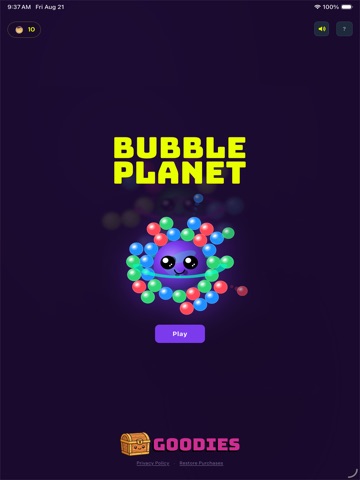 Bubble Planet - Bubble Shooter iPad screenshot