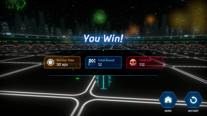 Neon Bike Battle Screenshot