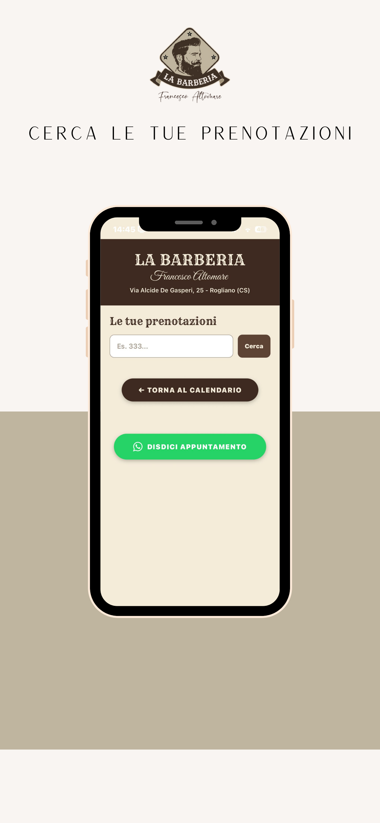 La Barberia Prenotazioni screenshot 4