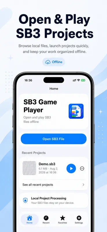 SB3 File Opener & Player screenshot 1 of 3