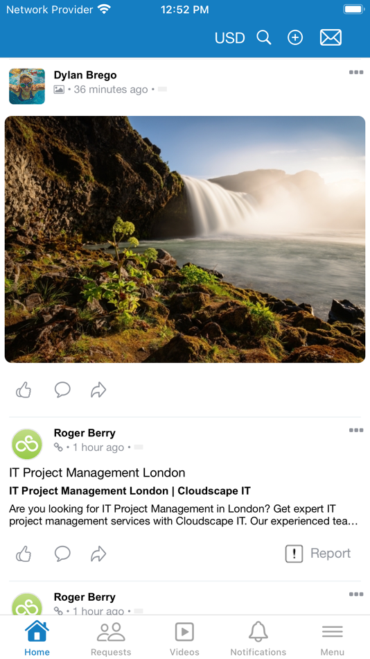 #2. SocialEngine Mobile App by SNS (iOS) 게시자: AHEAD WEBSOFT TECHNOLOGIES PRIVATE LIMITED